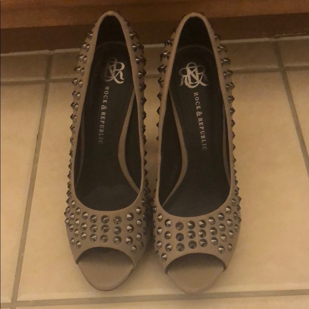 Rock & Republic Studded Heels
